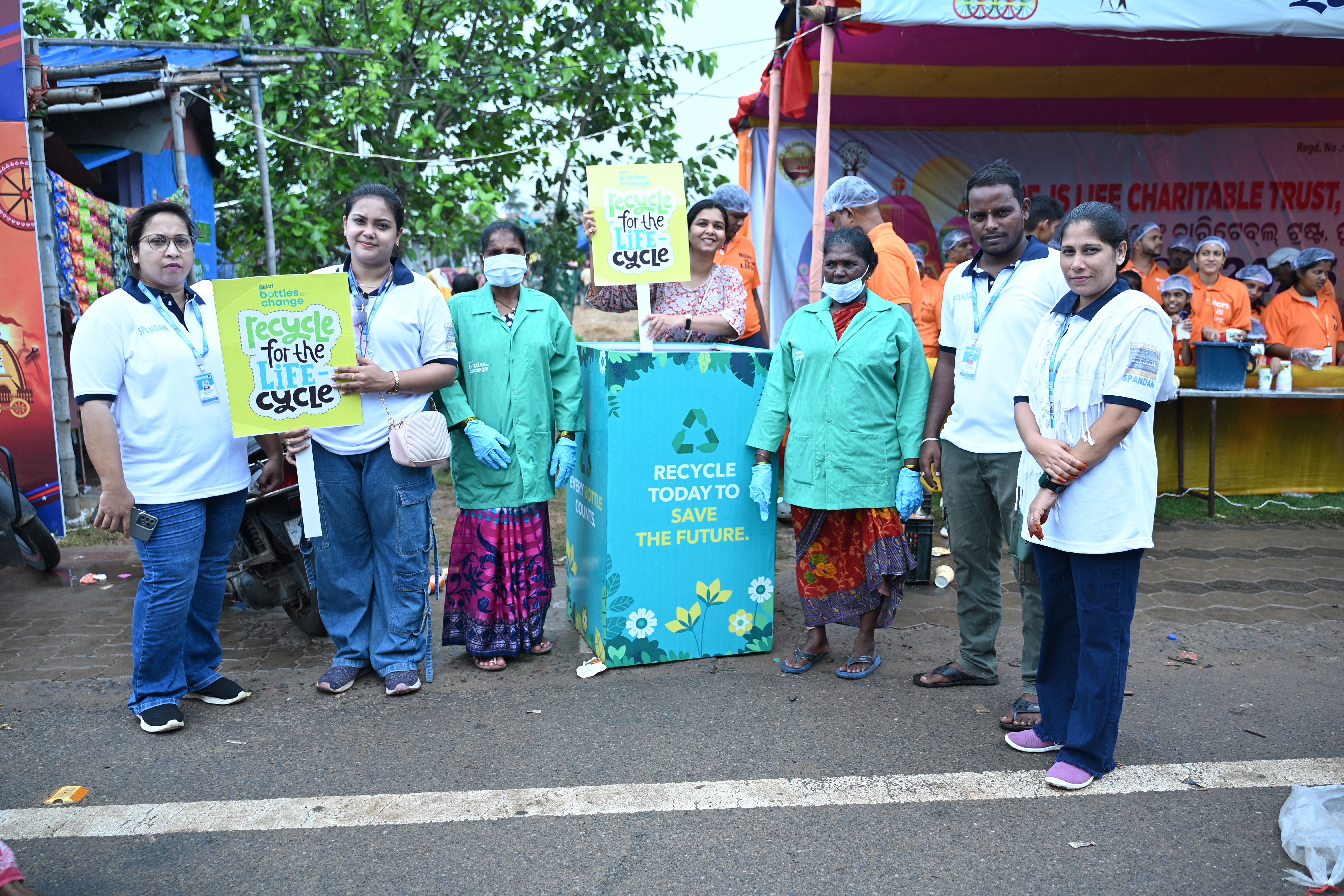 Bisleri’s ‘Bottles for Change’ Drives Plastic Circularity at Puri Rath Yatra 2025